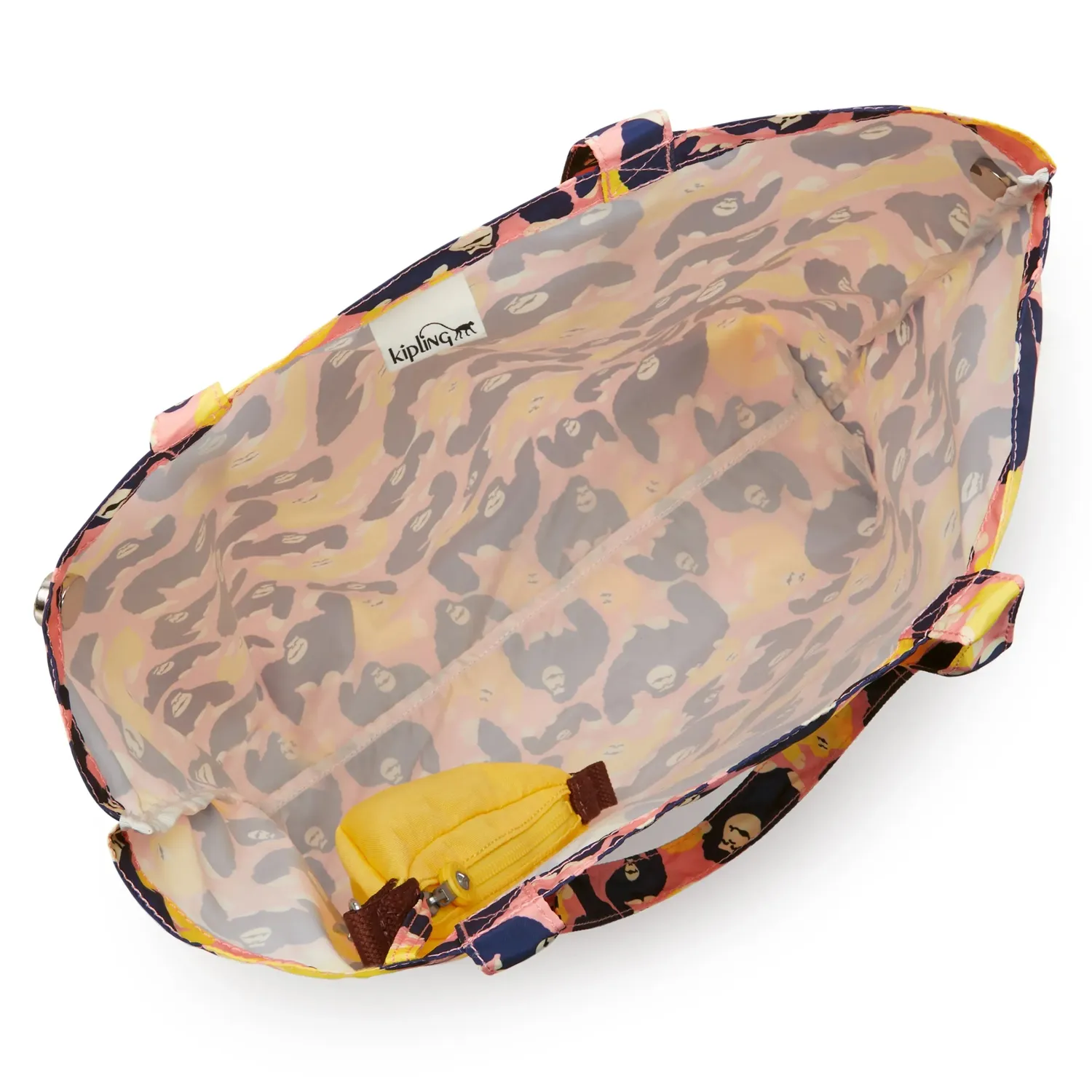 Kipling Jonny Packable shopper monkey bag klein opvouwbaar