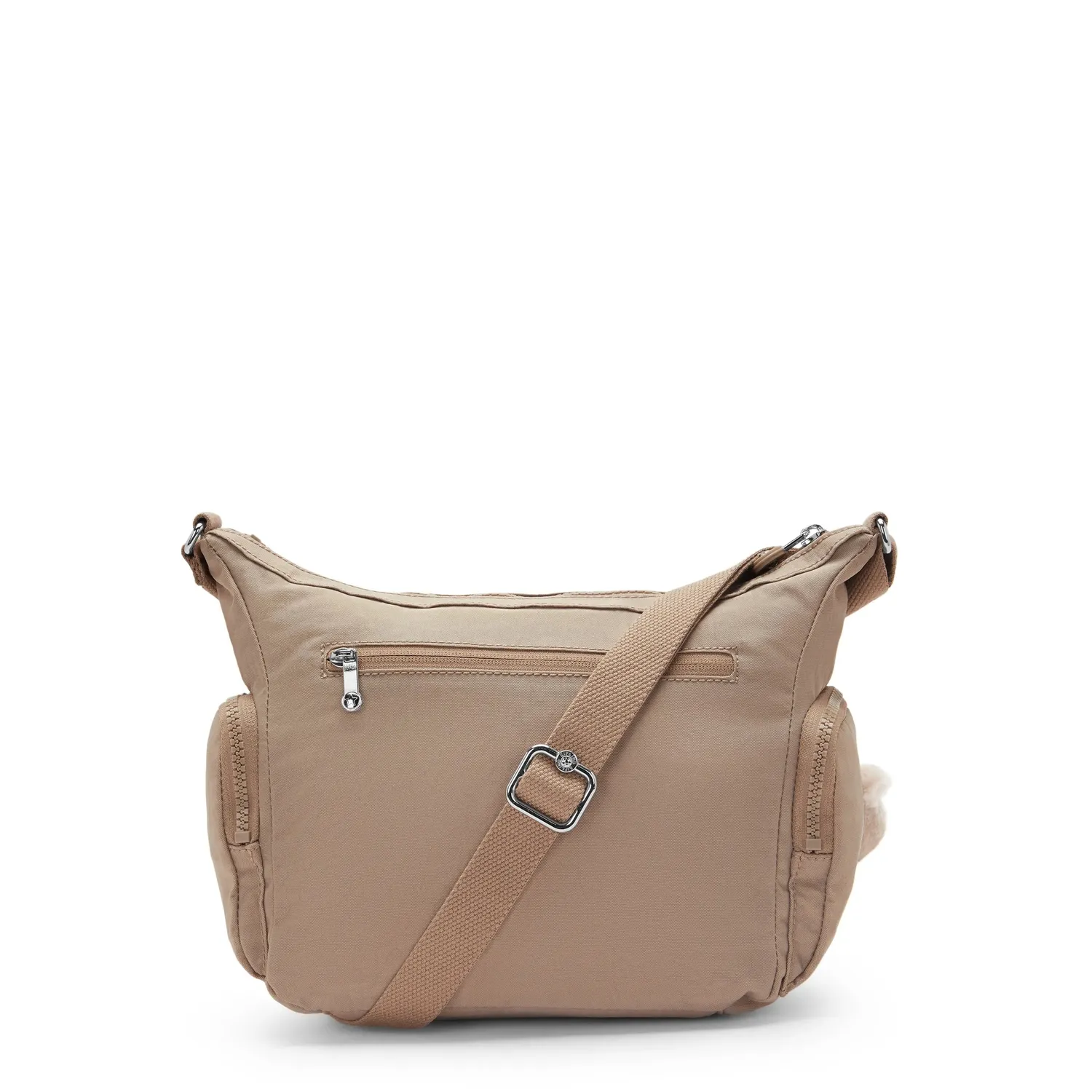 Kipling Gabb S crossbodytas Medium Tan Beige met vakken
