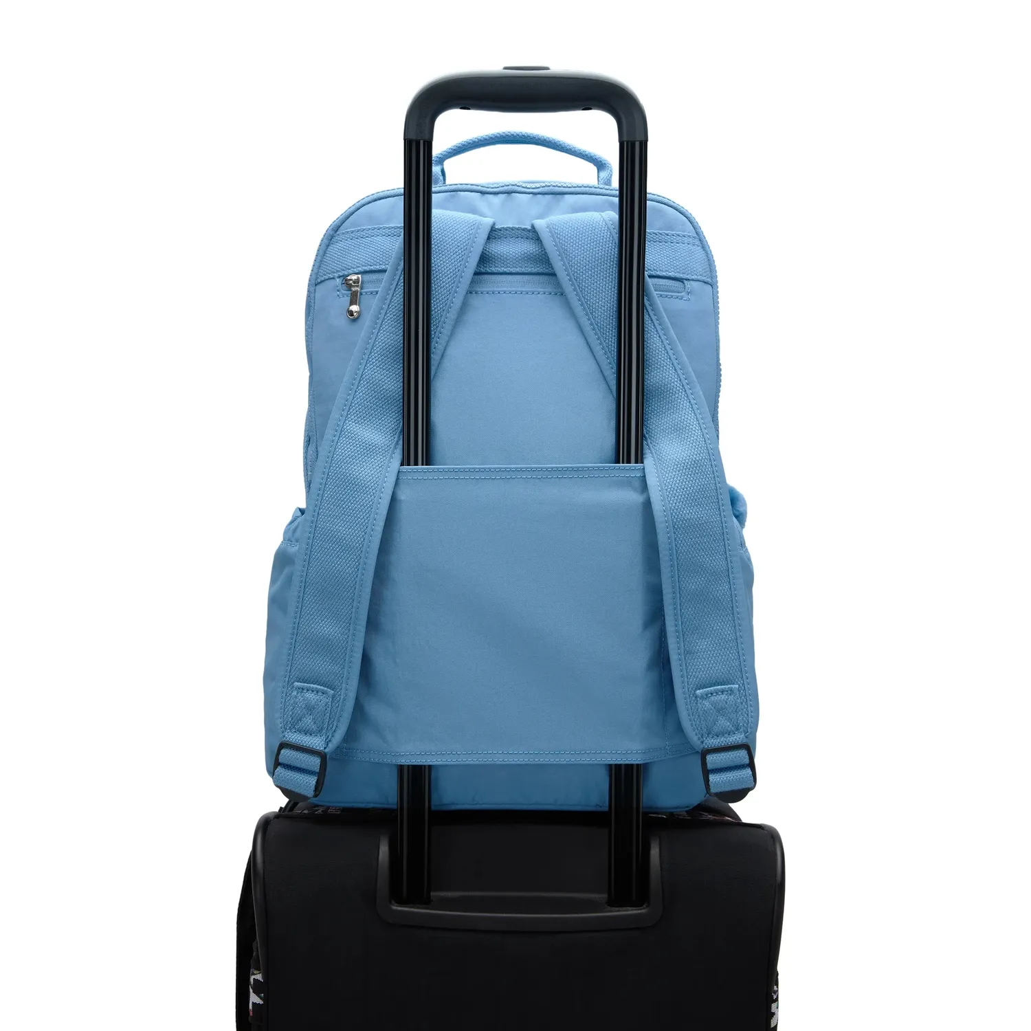 Kipling Biana rugzak Vintage Blue Groot laptopvak