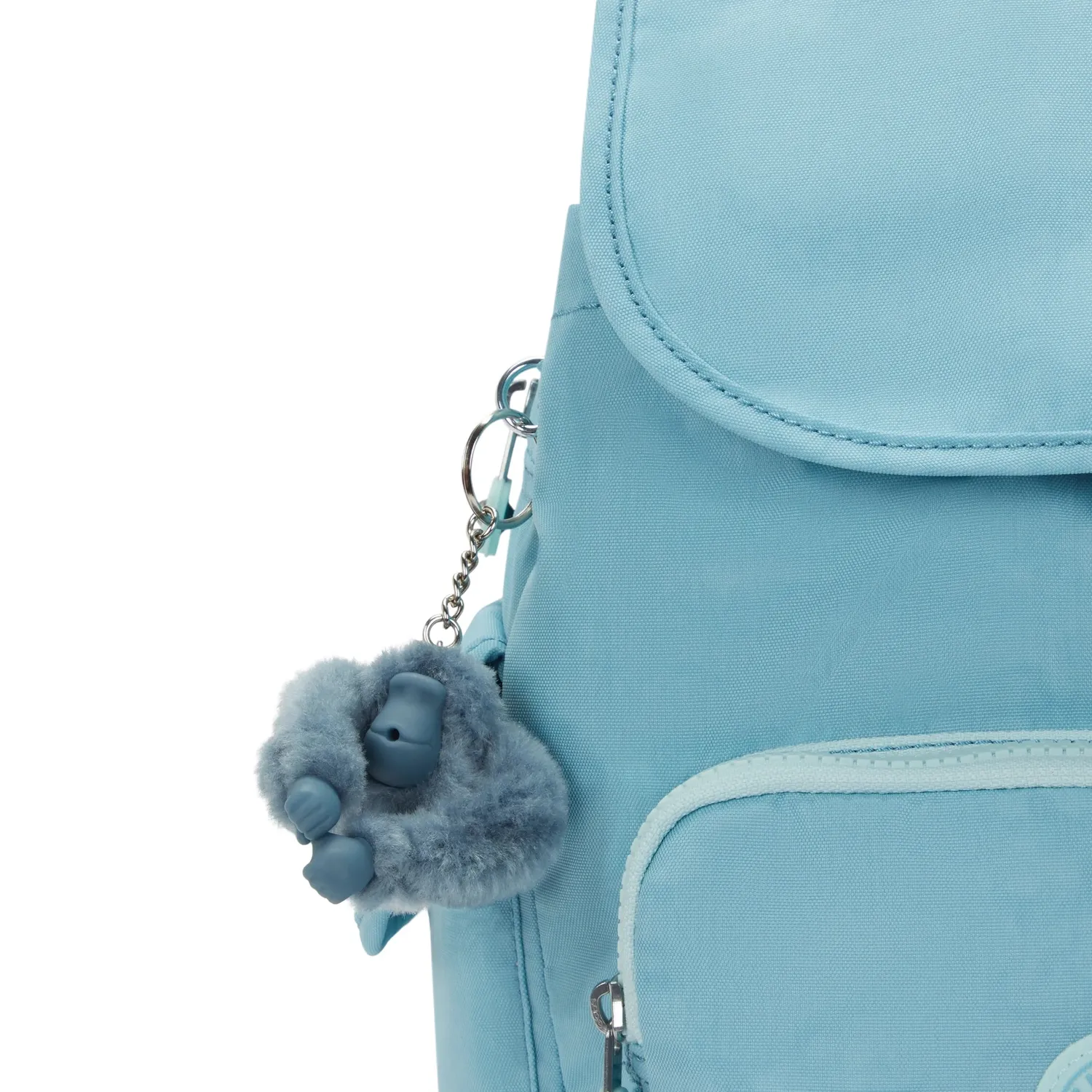 Kipling City Pack S rugzak Blue Cool klein lichtgewicht