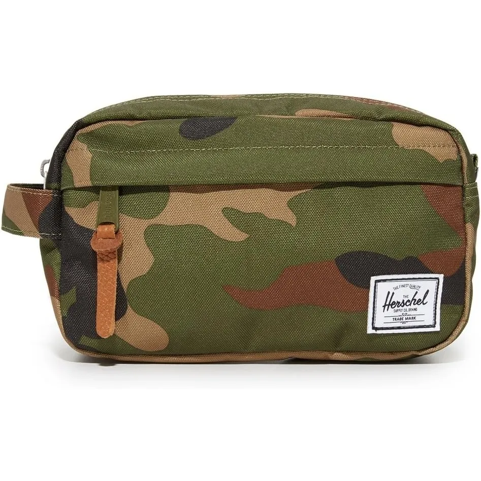Herschel Chapter toilettas navy/red met ritsvakken