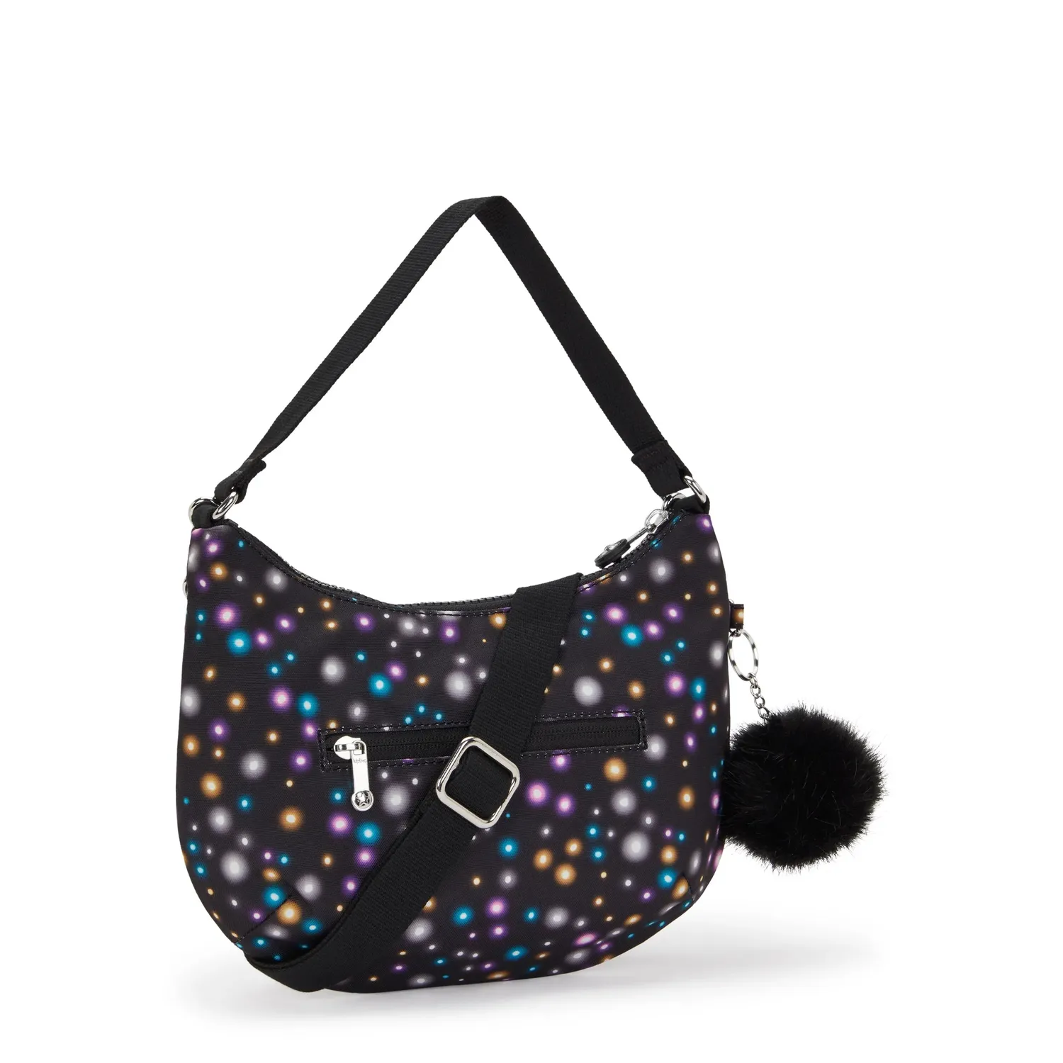 Kipling Amani schoudertas Klein Bright Dot Print lichtgewicht