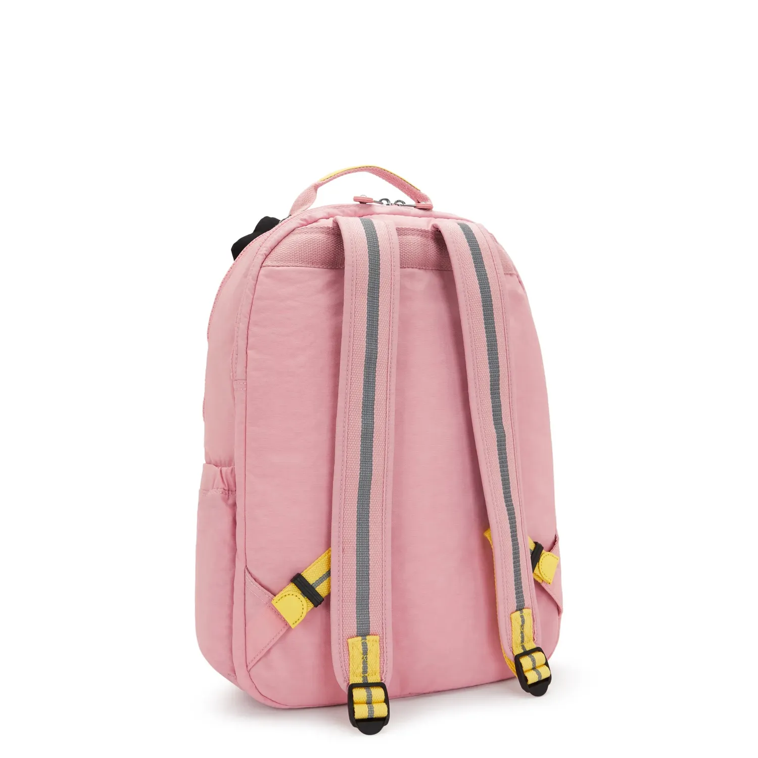 Kipling Seoul Lap rugzak Groot Pink Daisy Minions 15 inch