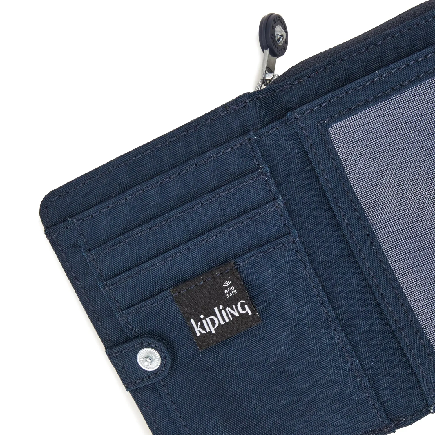 Kipling Money Love portemonnee medium blue bleu rfid