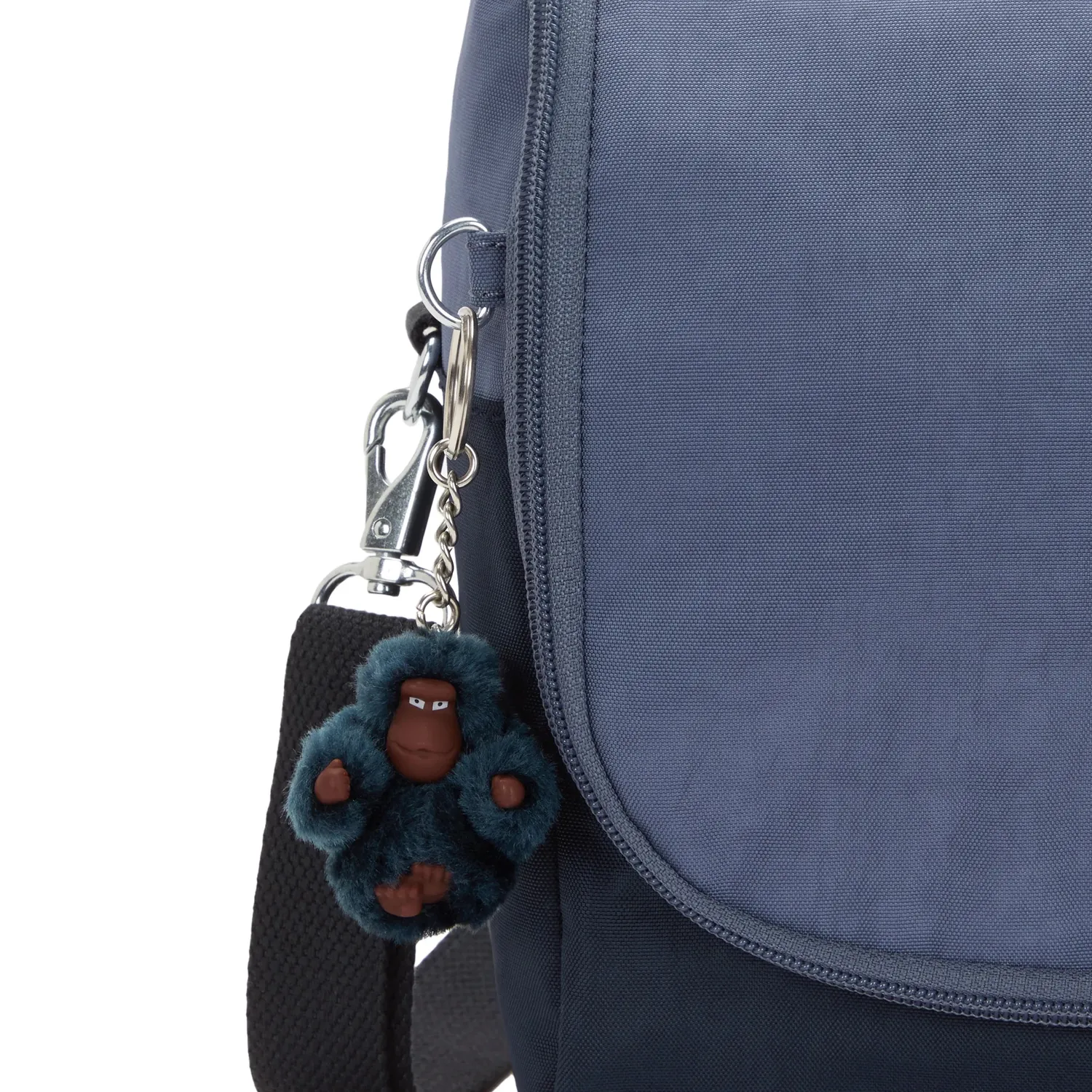 Kipling New Kichirou lunchtas Game Grey groot trolley