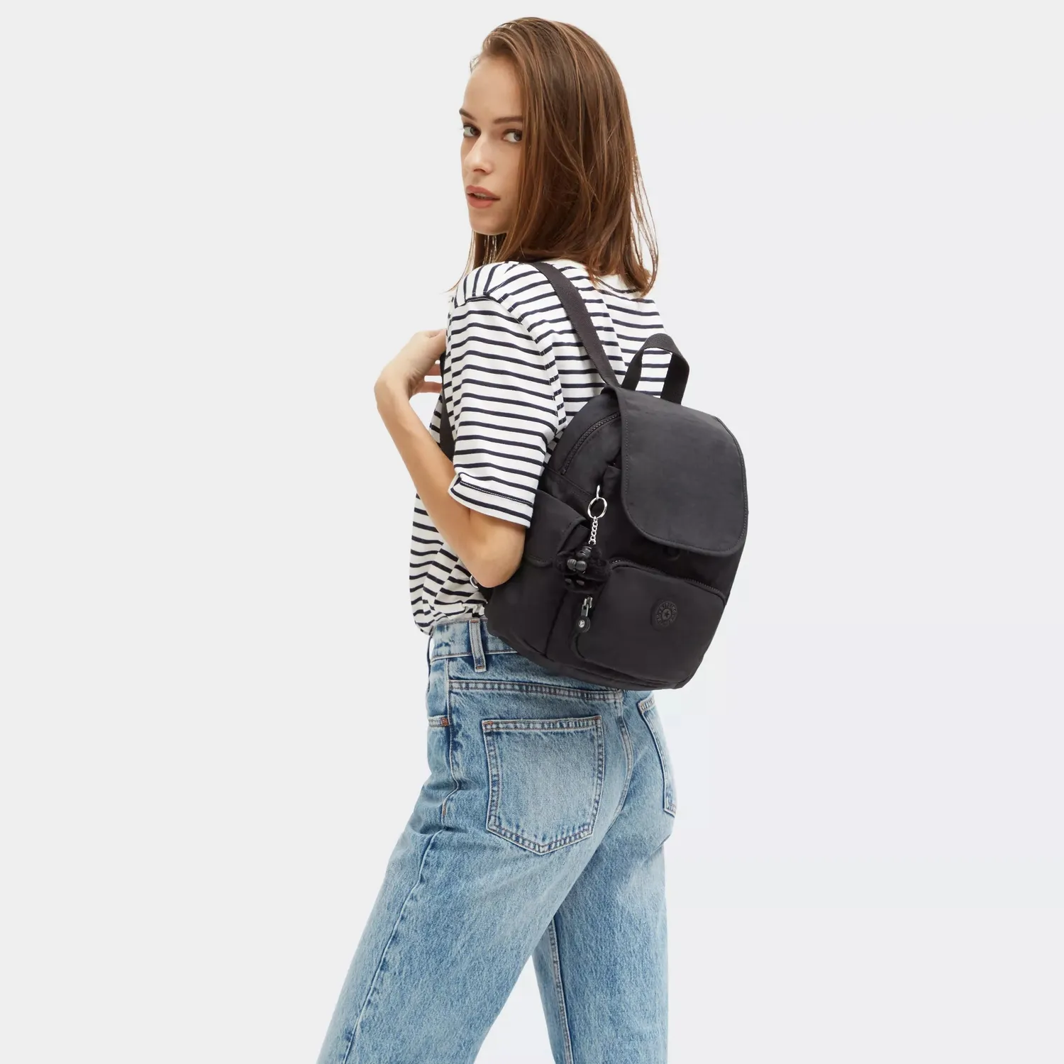 Kipling City Pack Mini rugzak Black Noir extra klein zwart