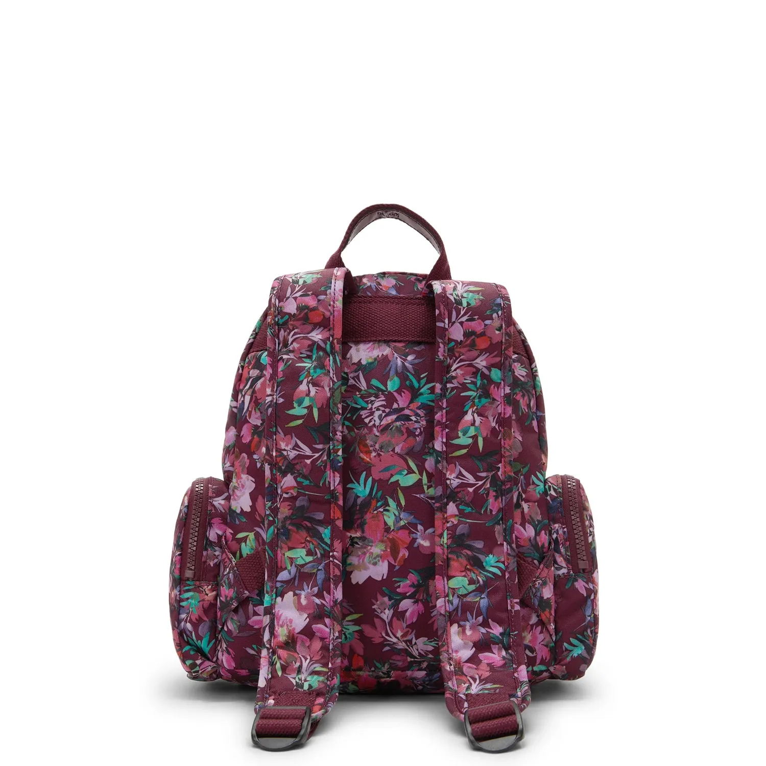 Kipling Matta rugzak Medium Crimson Petals bloemen