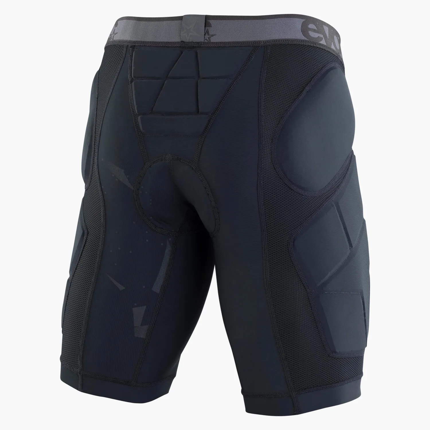 Evoc Crash Pants Bike fietsbroek zwart met heupbescherming
