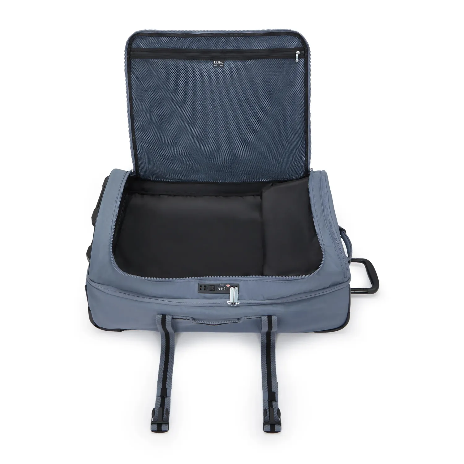 Kipling Aviana L rolreistas Blue Stone groot 2 wielen TSA