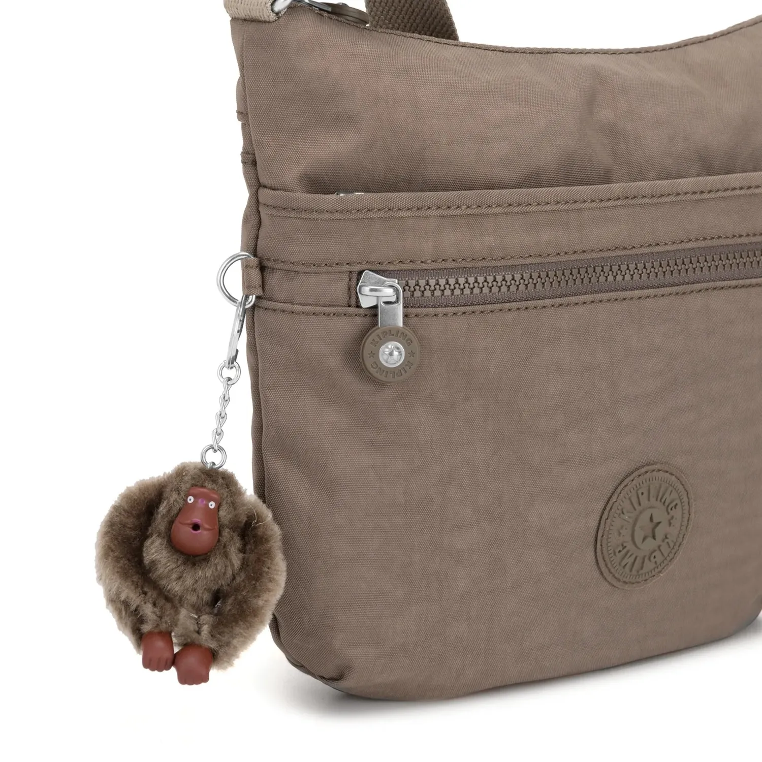 Kipling Arto schoudertas Medium True Beige beige