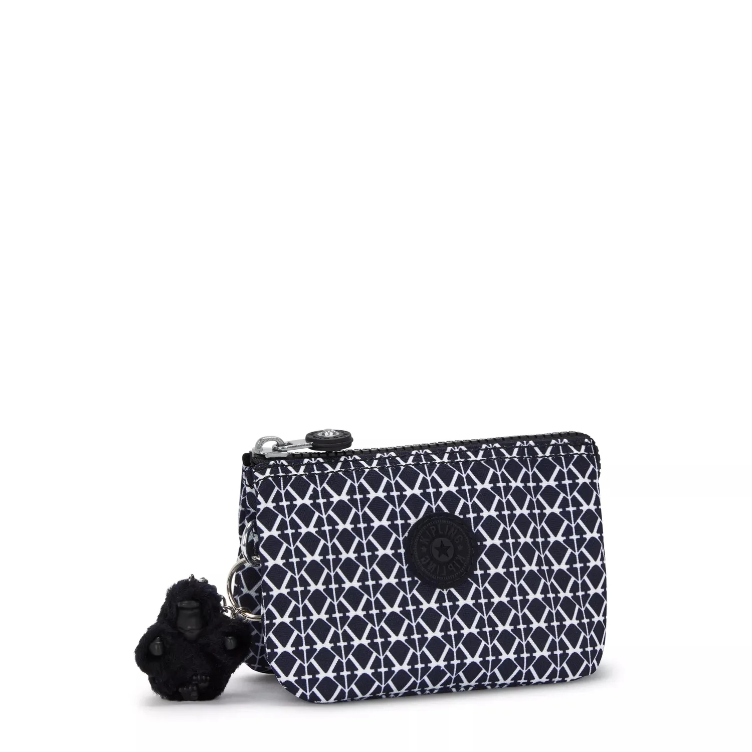 Kipling Creativity S portemonnee Signature Print Klein bedrukt