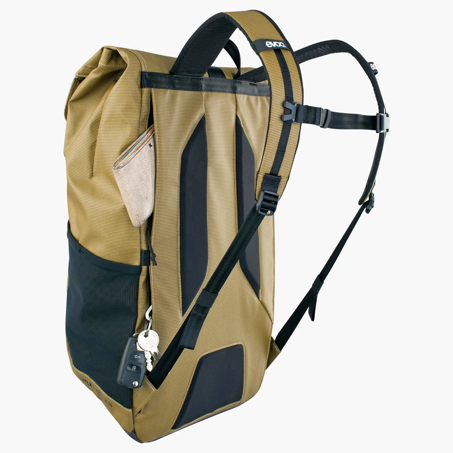 Evoc Duffle Backpack 26 reisrugzak curry black