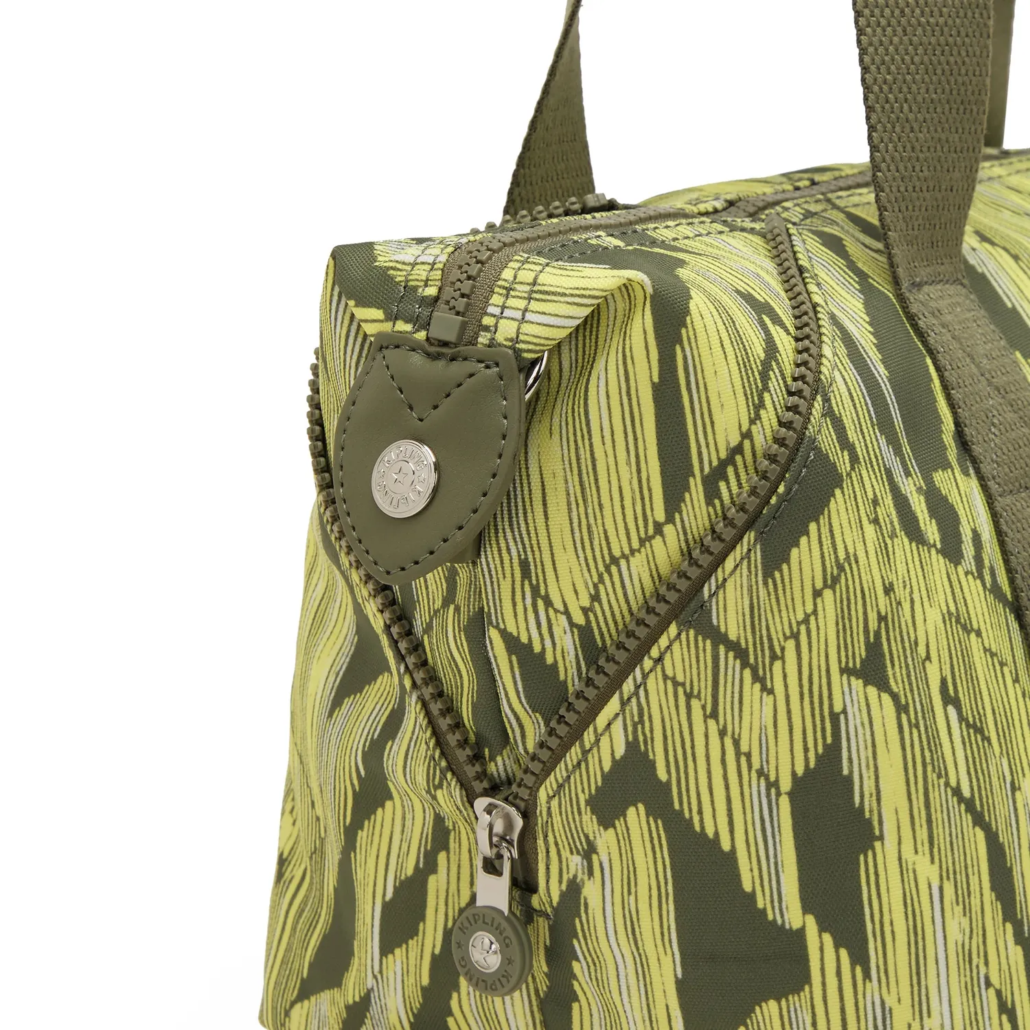 Kipling Art Mini schoudertas Sun Striped Grasses waterafstotend