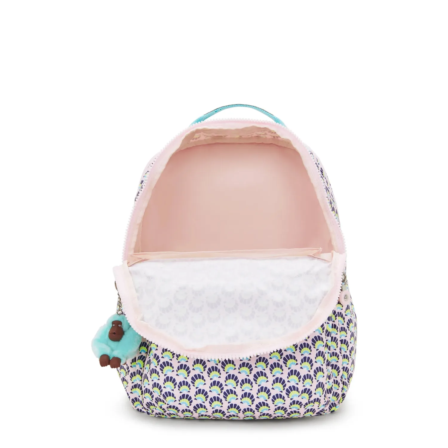 Kipling Seoul Lap rugzak Groot Geo Shell 15 inch laptopvak