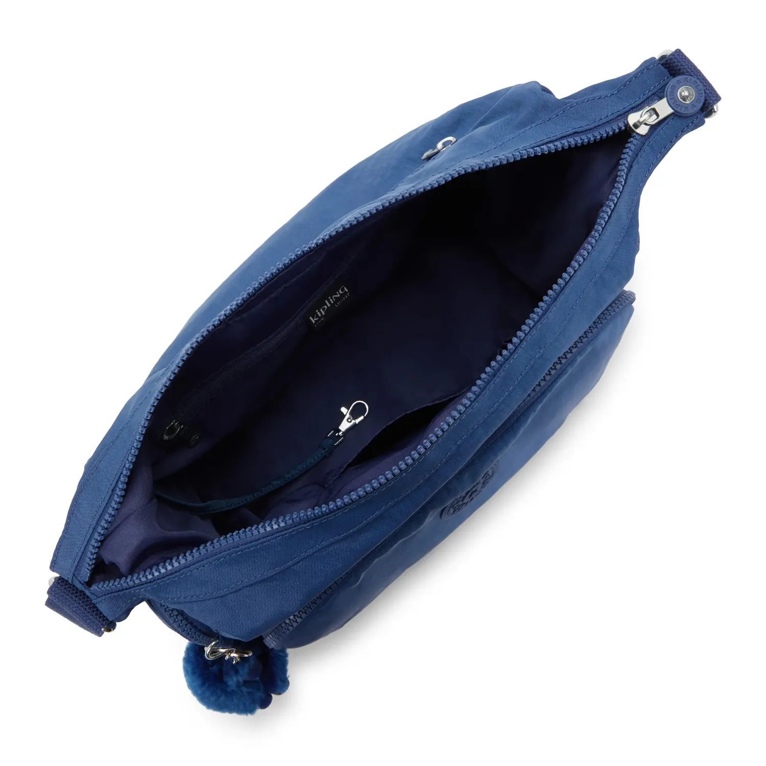 Kipling Gabb crossbodytas Groot Casual Blue lichtgewicht