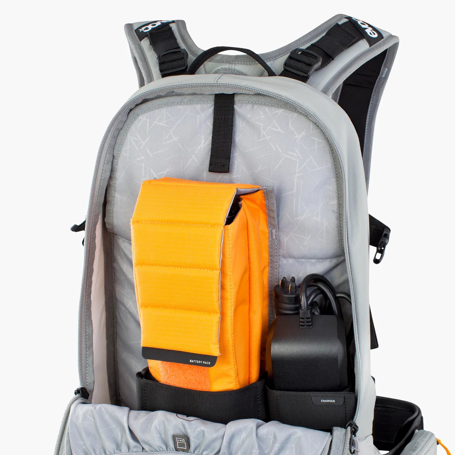 Evoc FR Enduro E-Ride 16 rugzak protector stone M/L