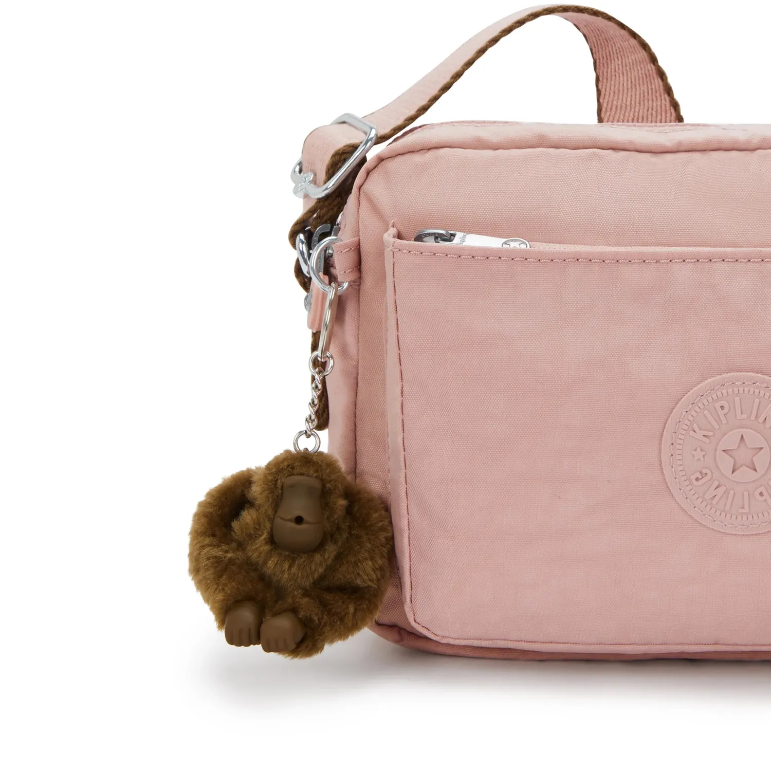 Kipling Abanu M tas Medium Memory Pink crossbody