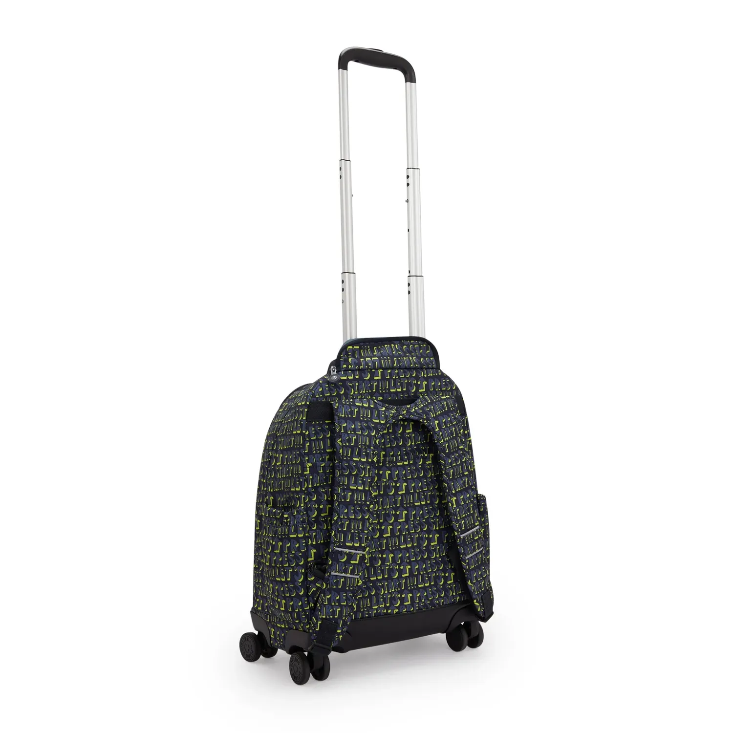 Kipling New Zea rugzak met wielen Lets Play Print Groot draagcomfort
