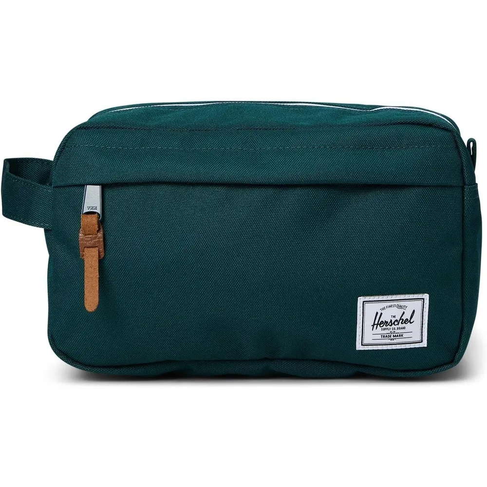 Herschel Chapter Toilettas Grey Crosshatch canvas