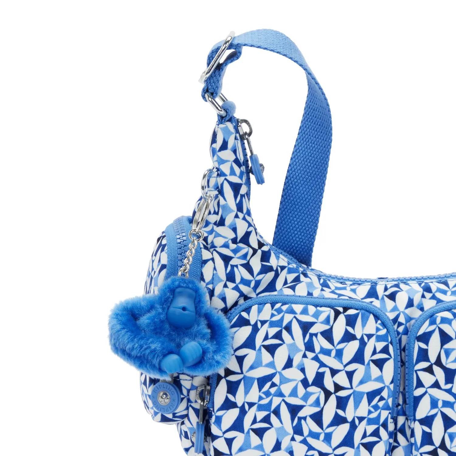 Kipling Rikka S crossbodytas Crazy Leaves klein