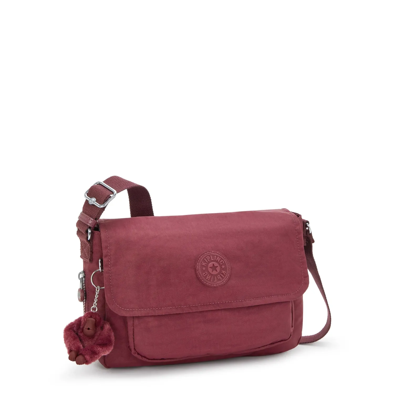 Kipling Dalma crossbody Lounge Wine met sleutelkoord
