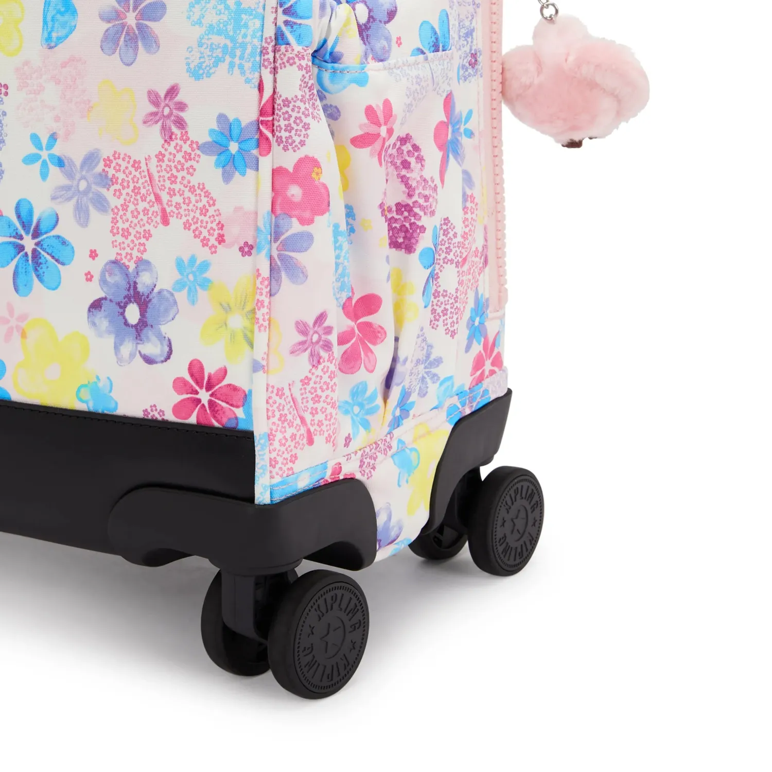 Kipling New Storia trolley Flower Stamp Groot 360 wielen