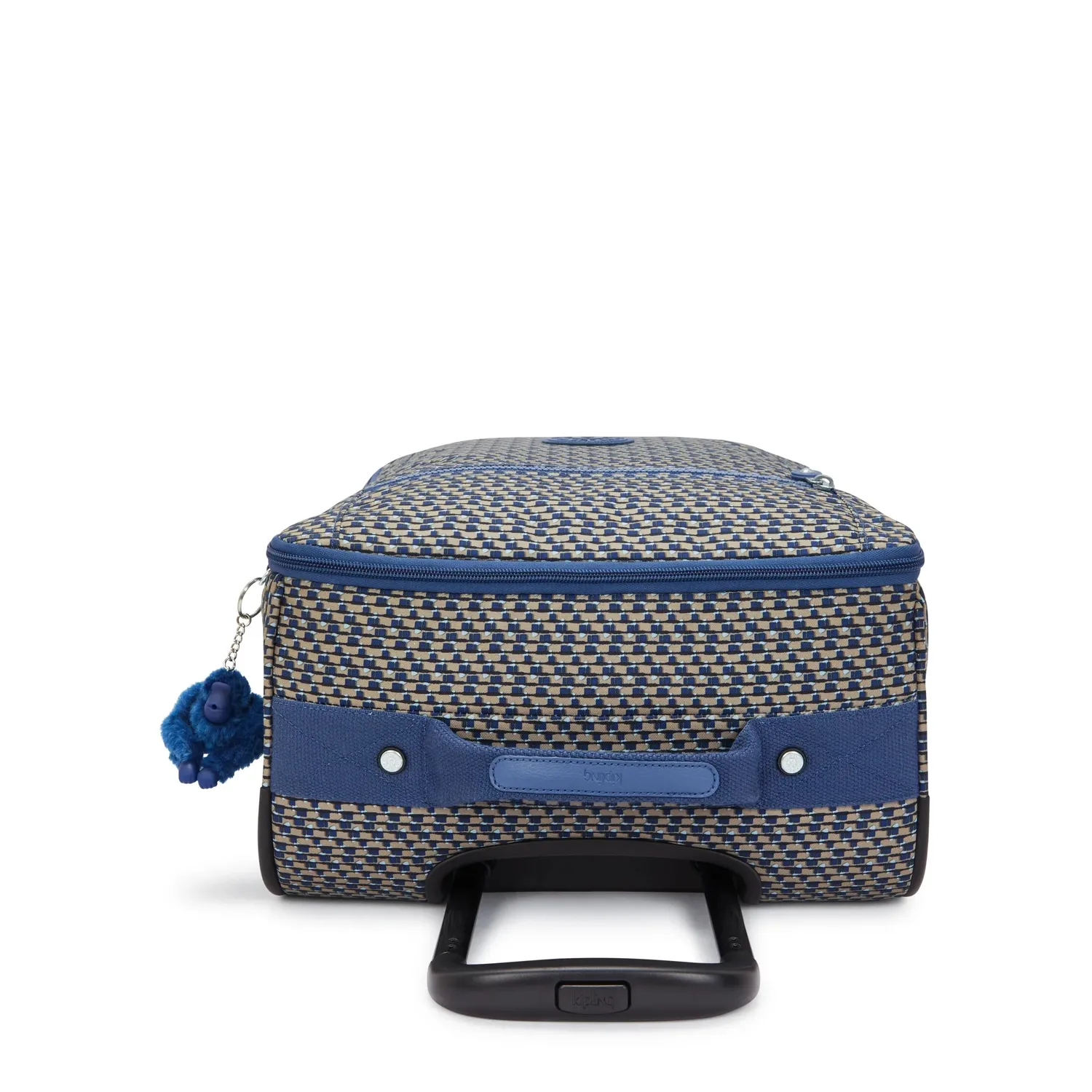 Kipling Jet S handbagagekoffer Klein Blue on Wire met TSA-slot