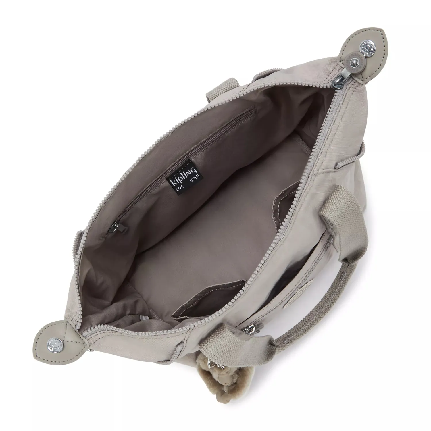 Kipling Art Mini schoudertas Grey Gris met vakken