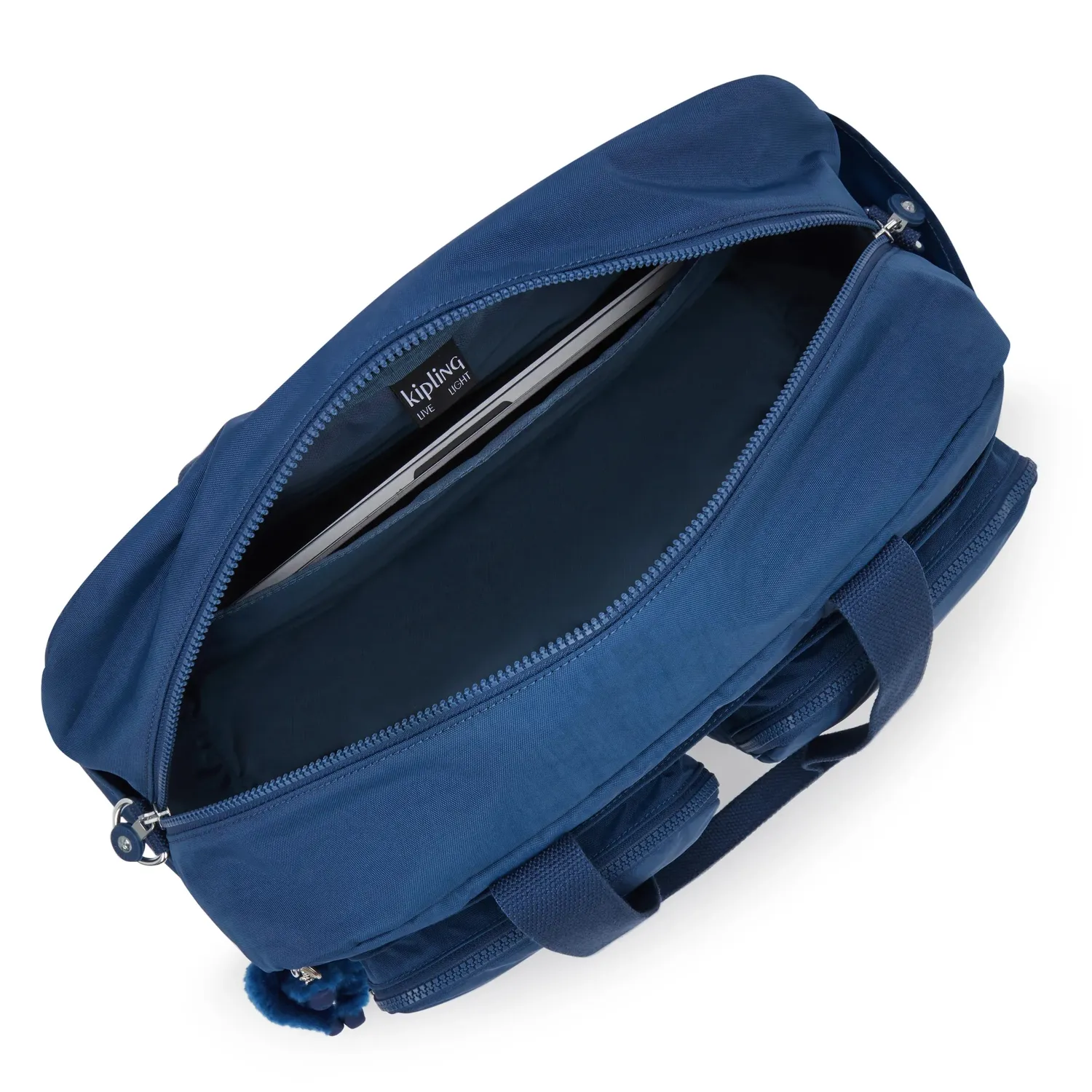 Kipling Defea XL weekendtas Casual Blue laptopvak