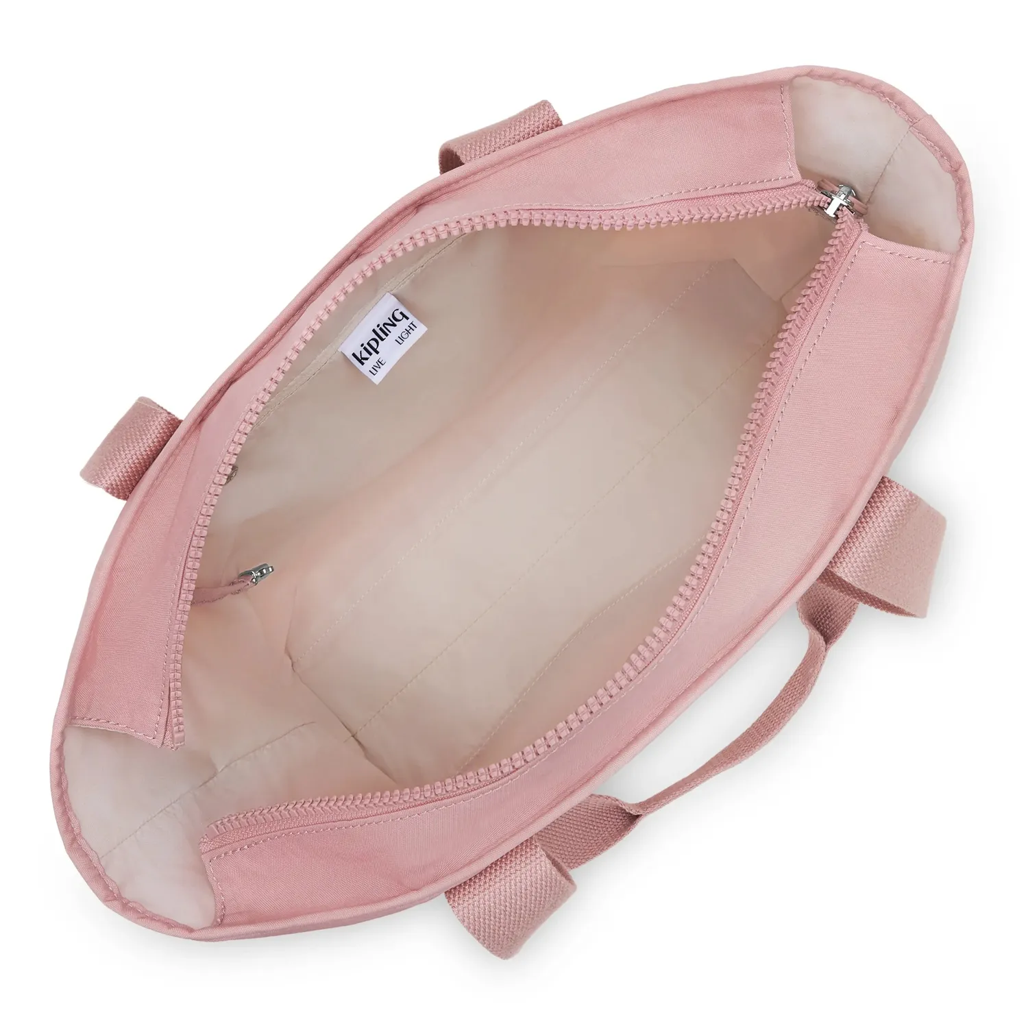 Kipling Anina shopper Smoky Blush met buideltasje