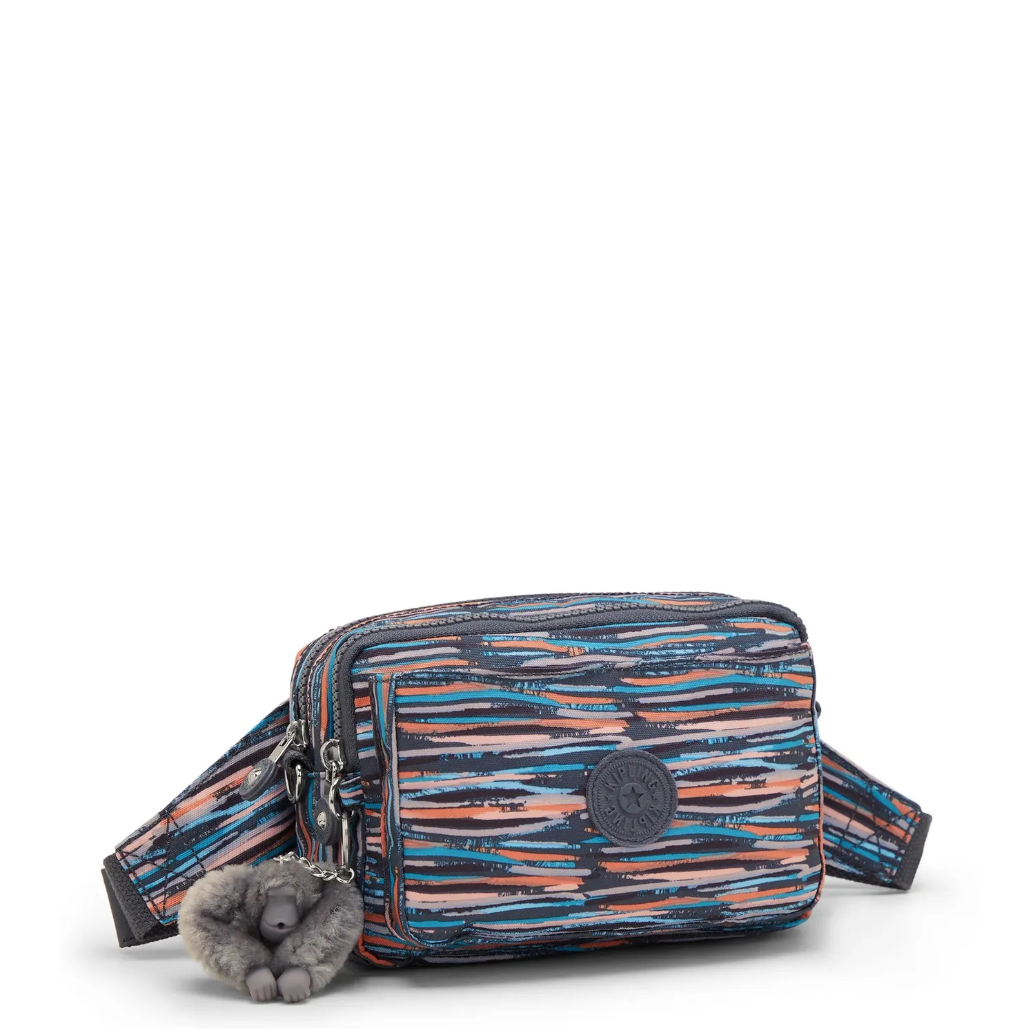 Kipling Abanu Multi crossbody tas Klein Mineral Stripes strepen