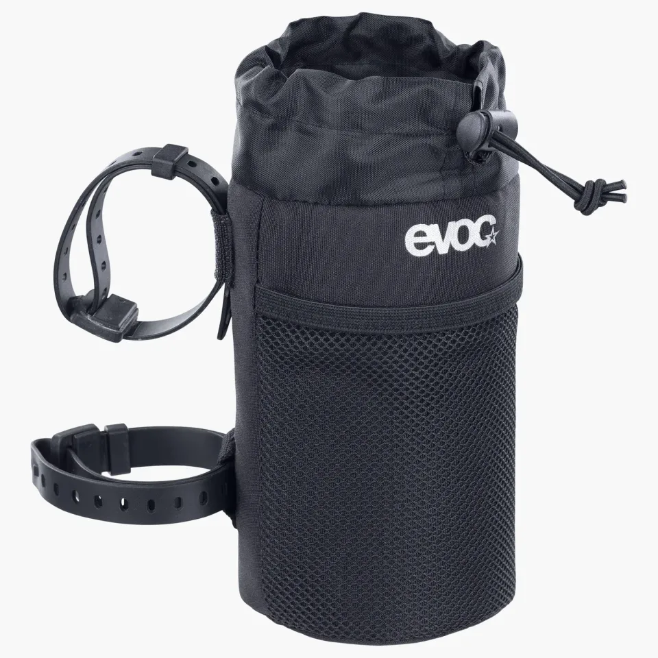 Evoc Food Pouch stuurtas zwart met ritsvak
