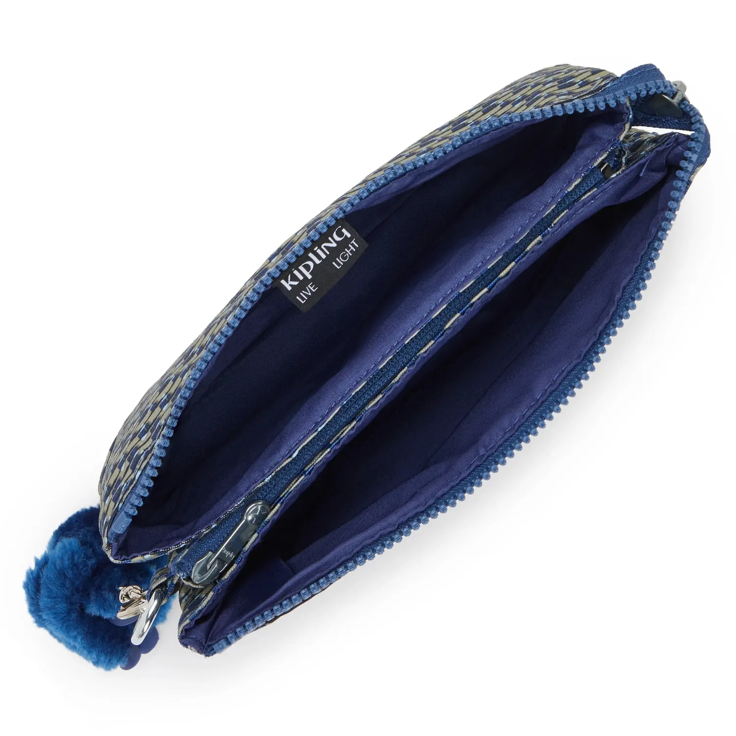 Kipling Riri crossbodytas Klein Blue on Wire lichtgewicht