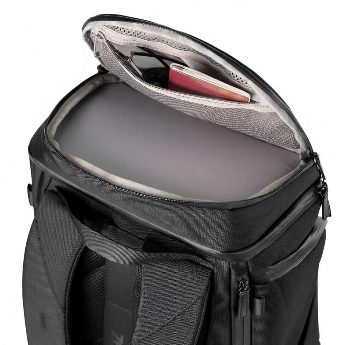 Zeeksack The Organizer 30L rugzak zwart handbagage