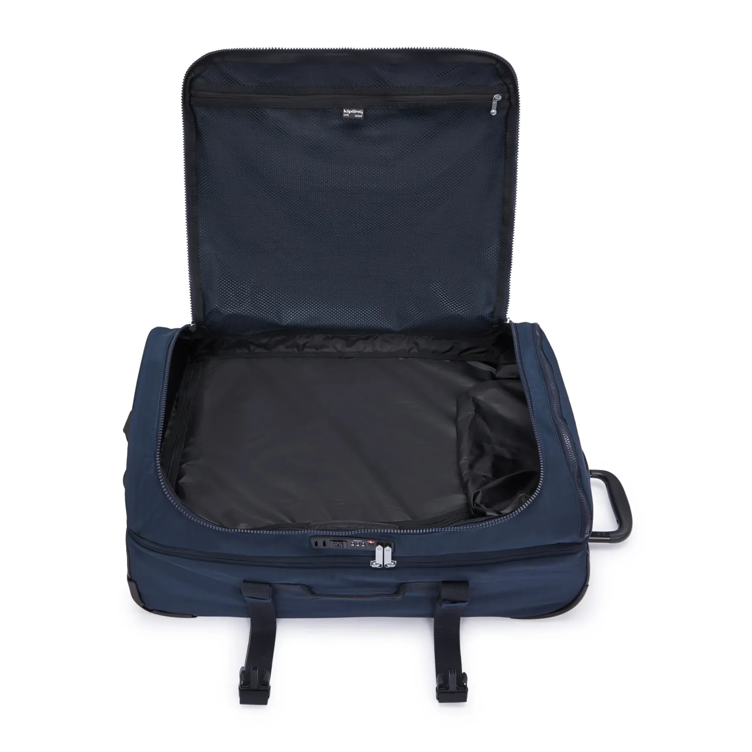 Kipling Aviana M reistas met wielen Blue Bleu 2 Medium