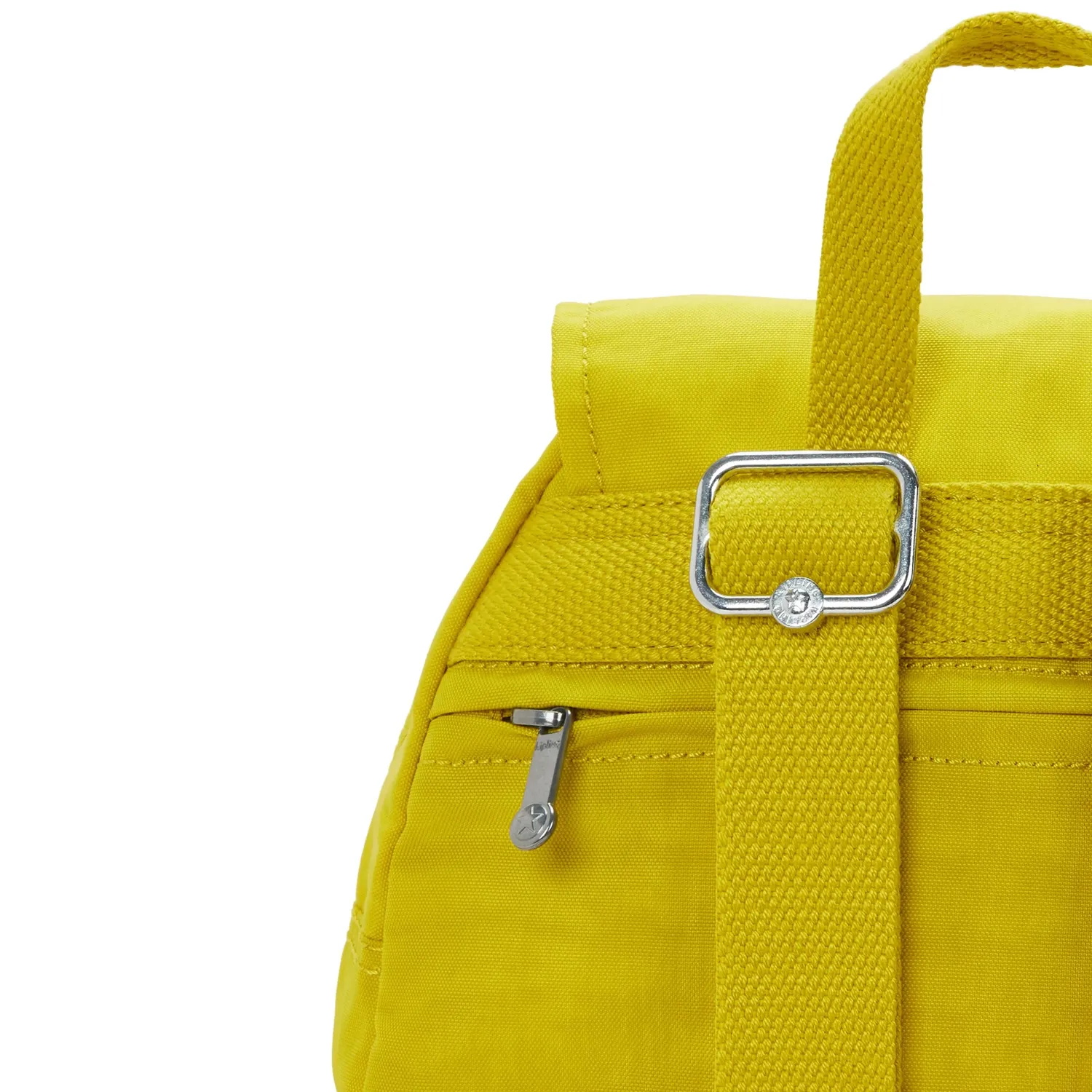 Kipling City Zip S rugzak klein Inside Yellow met penlussen