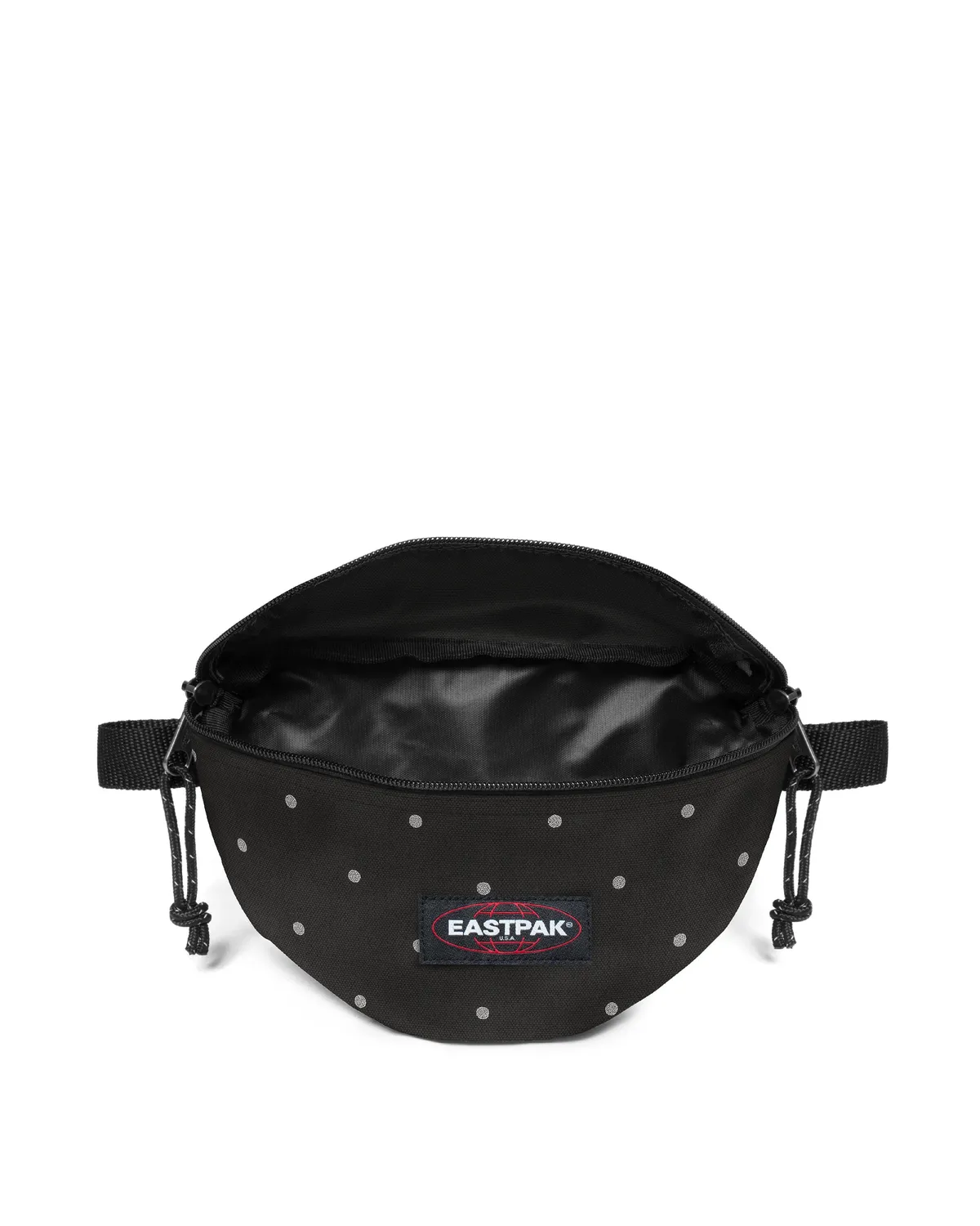 Eastpak Springer heuptas klein Dots Black Silver waterafstotend