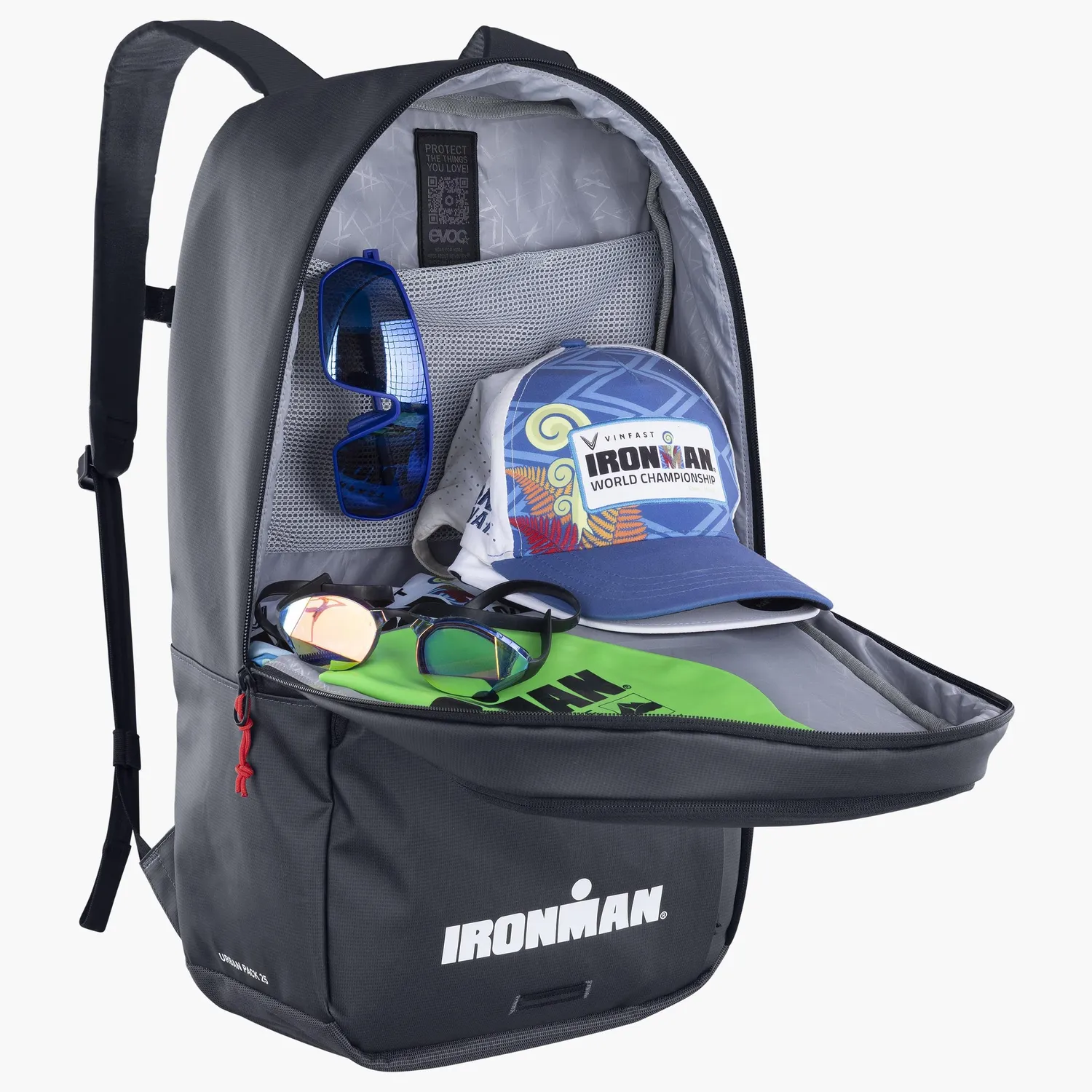 Evoc Urban Pack 25 Ironman rugzak carbon grey 25L laptop