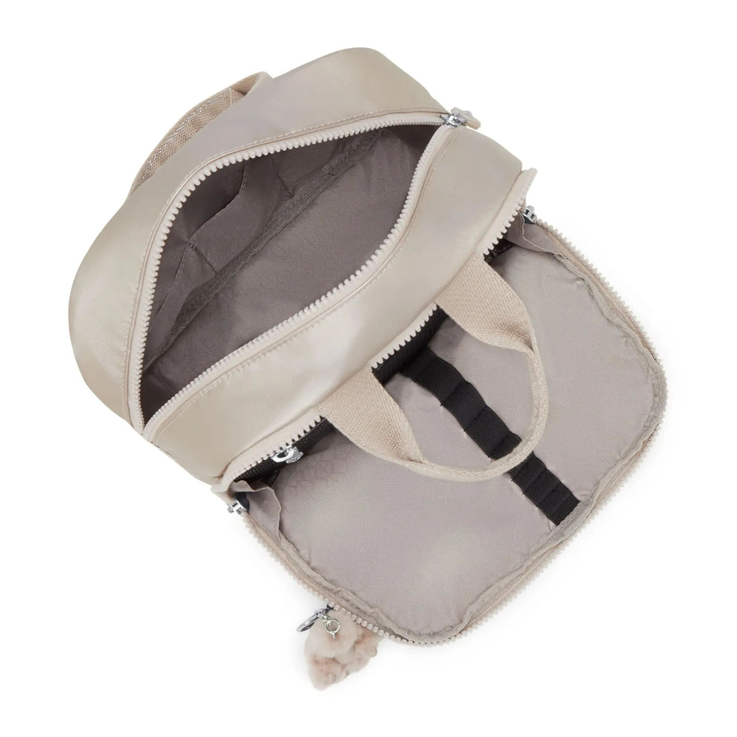 Kipling Beachpalm S toilettas Metallic Glow Medium met ritsvakken
