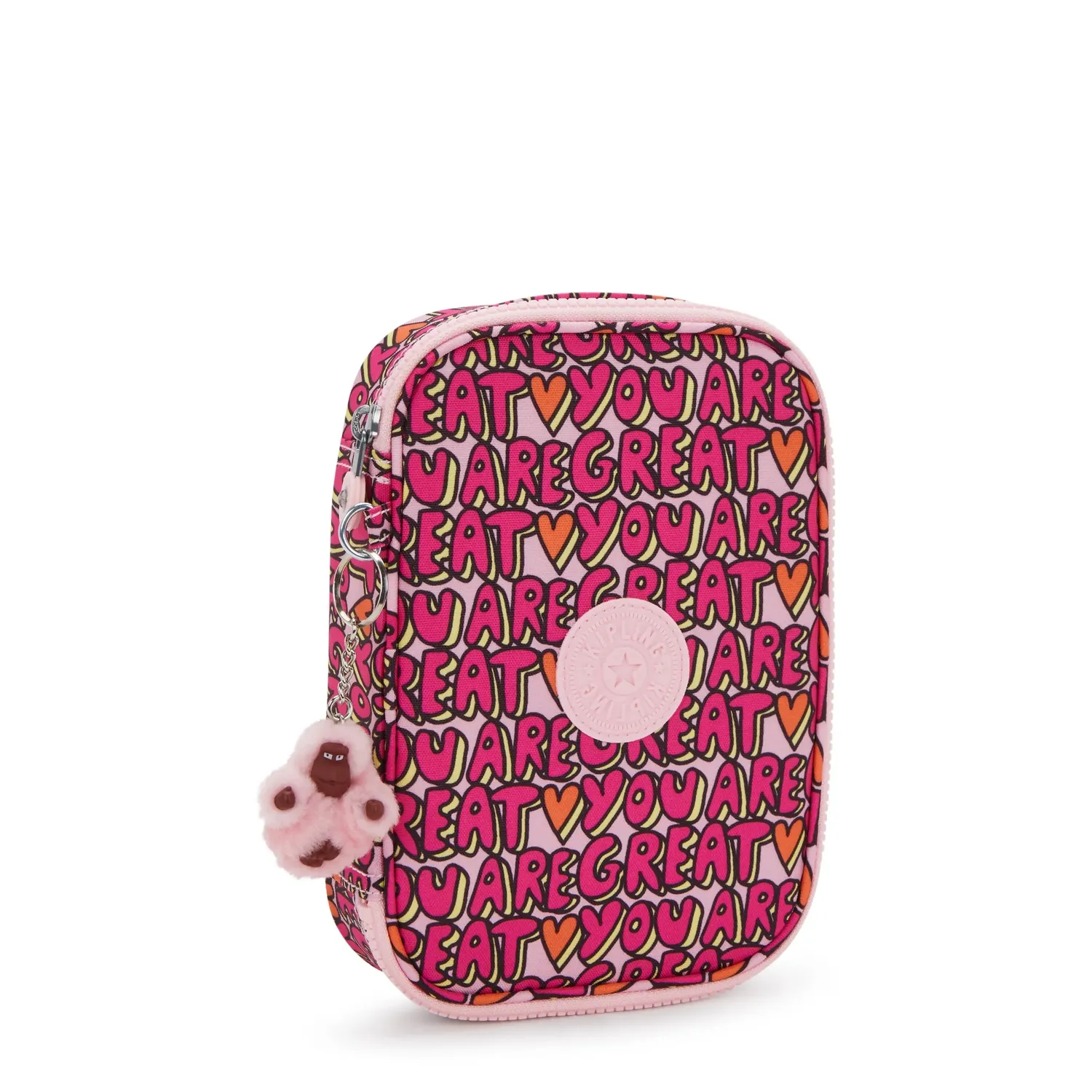 Kipling 100 Pens pennenzak U R Great Print groot waterafstotend