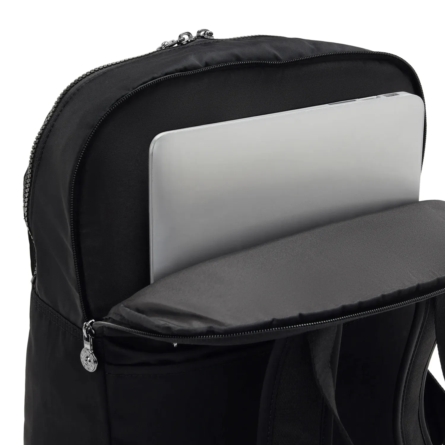 Kipling Kazuki L rugzak Infinite Black Groot 15 inch zwart