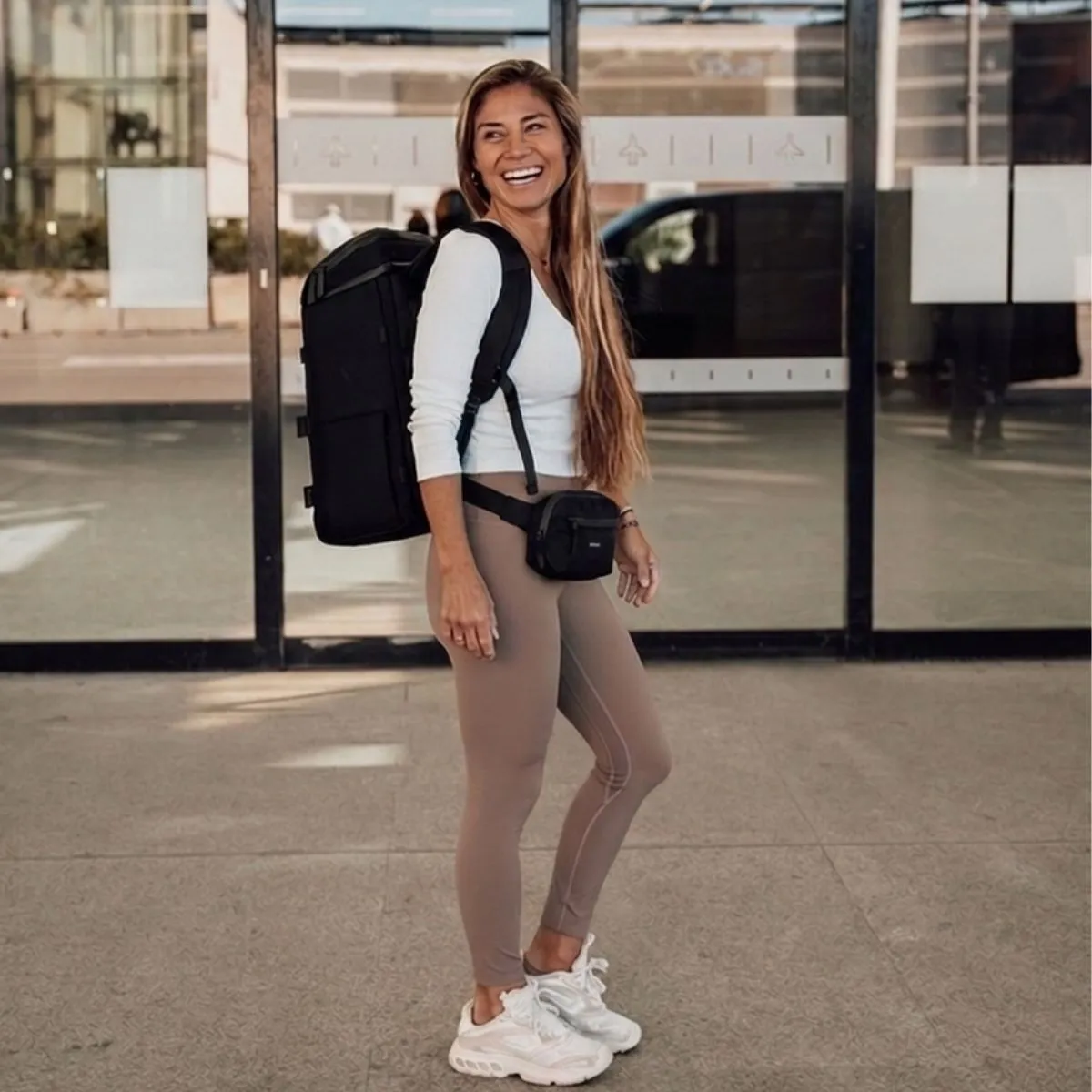 Zeeksack The Organizer 30L + Crossbody Rugzakset reistas