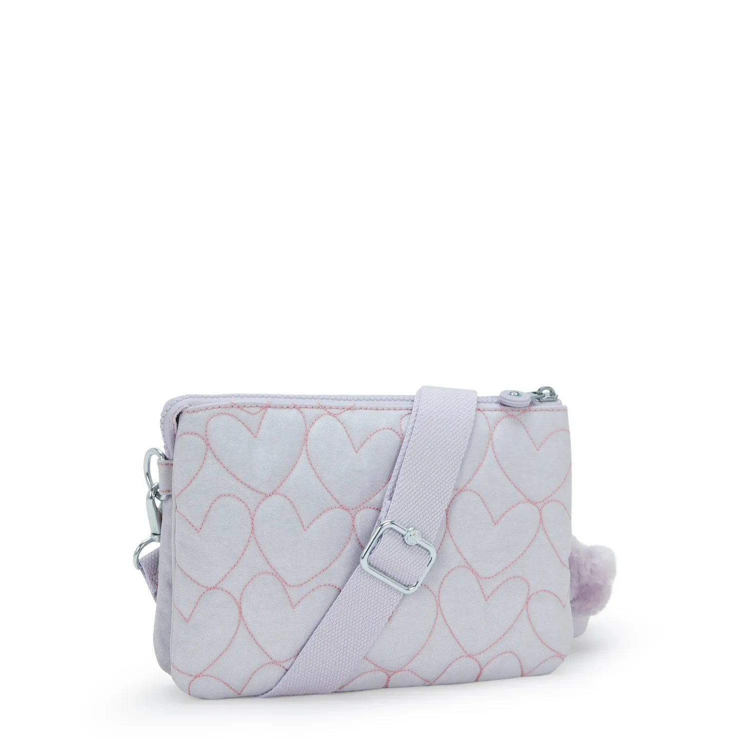 Kipling Riri crossbodytas Klein Hearts Shimmer waterafstotend