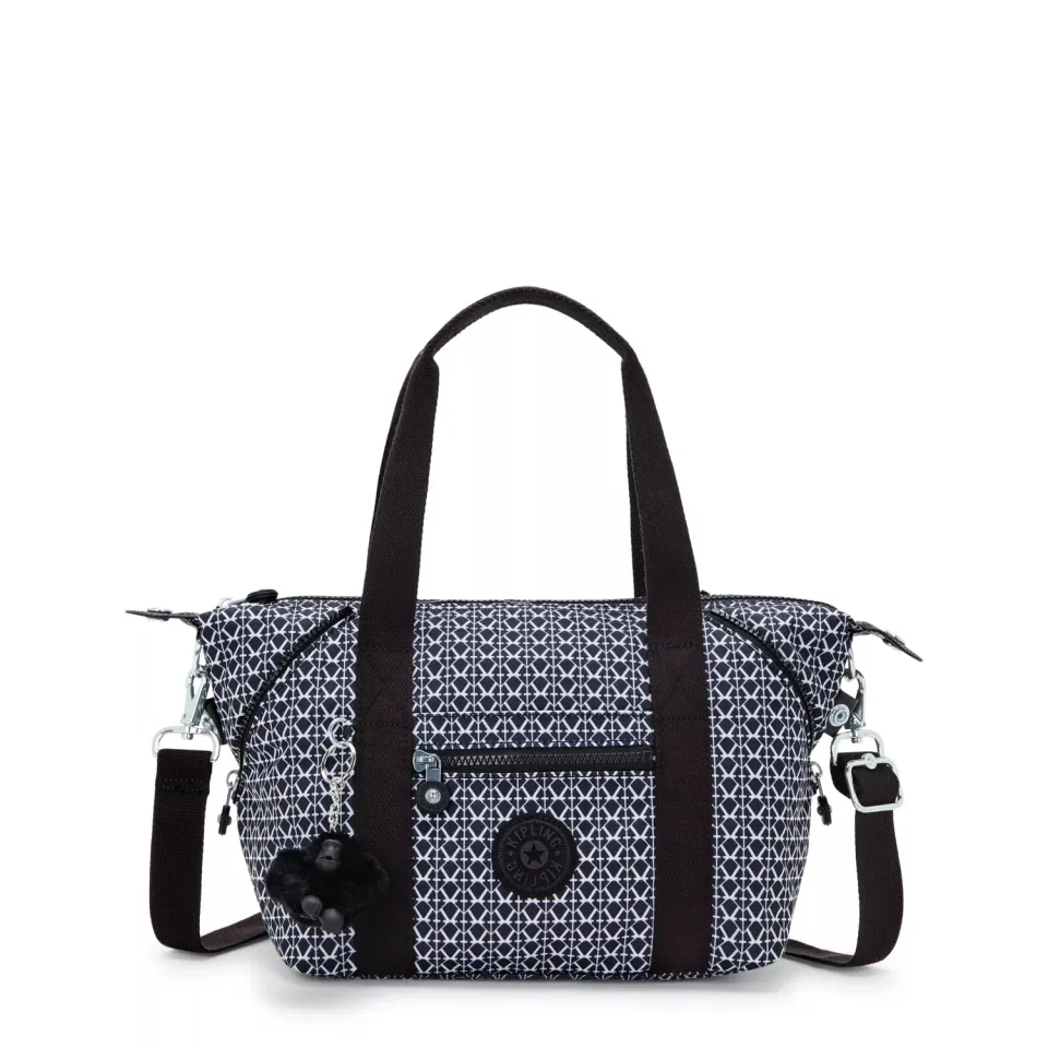 Kipling Art Mini schoudertas Signature Print Klein verstelbaar