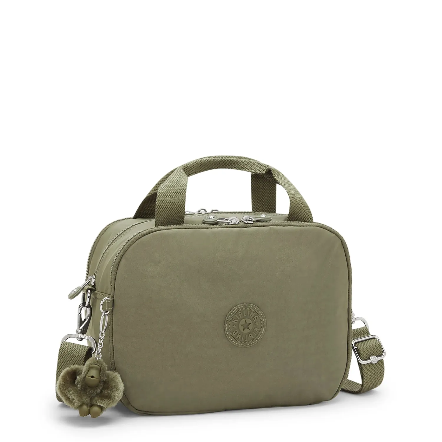 Kipling Beachpalm M toilettas Groot Almost Sage