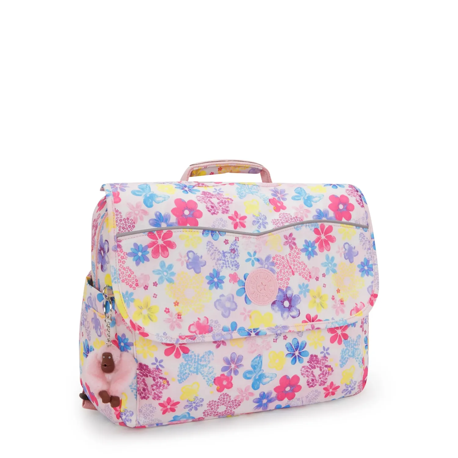 Kipling Codie M rugzak Flower Stamp Medium A4