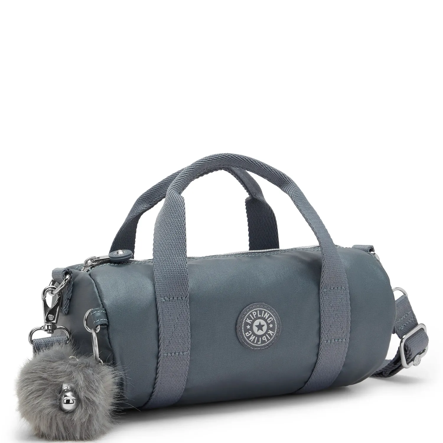 Kipling Linas schoudertas Warm Steel Metallic klein