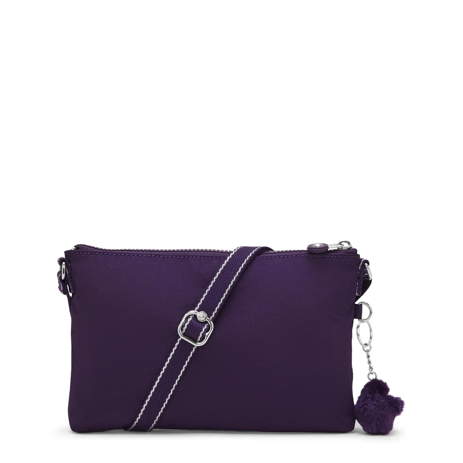 Kipling Mikaela schoudertas klein Regal Plum pruim