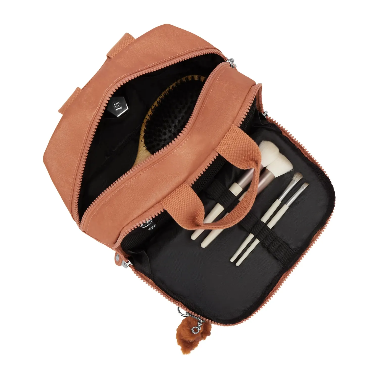 Kipling Beachpalm S toilettas Copper Glimmer medium met lussen