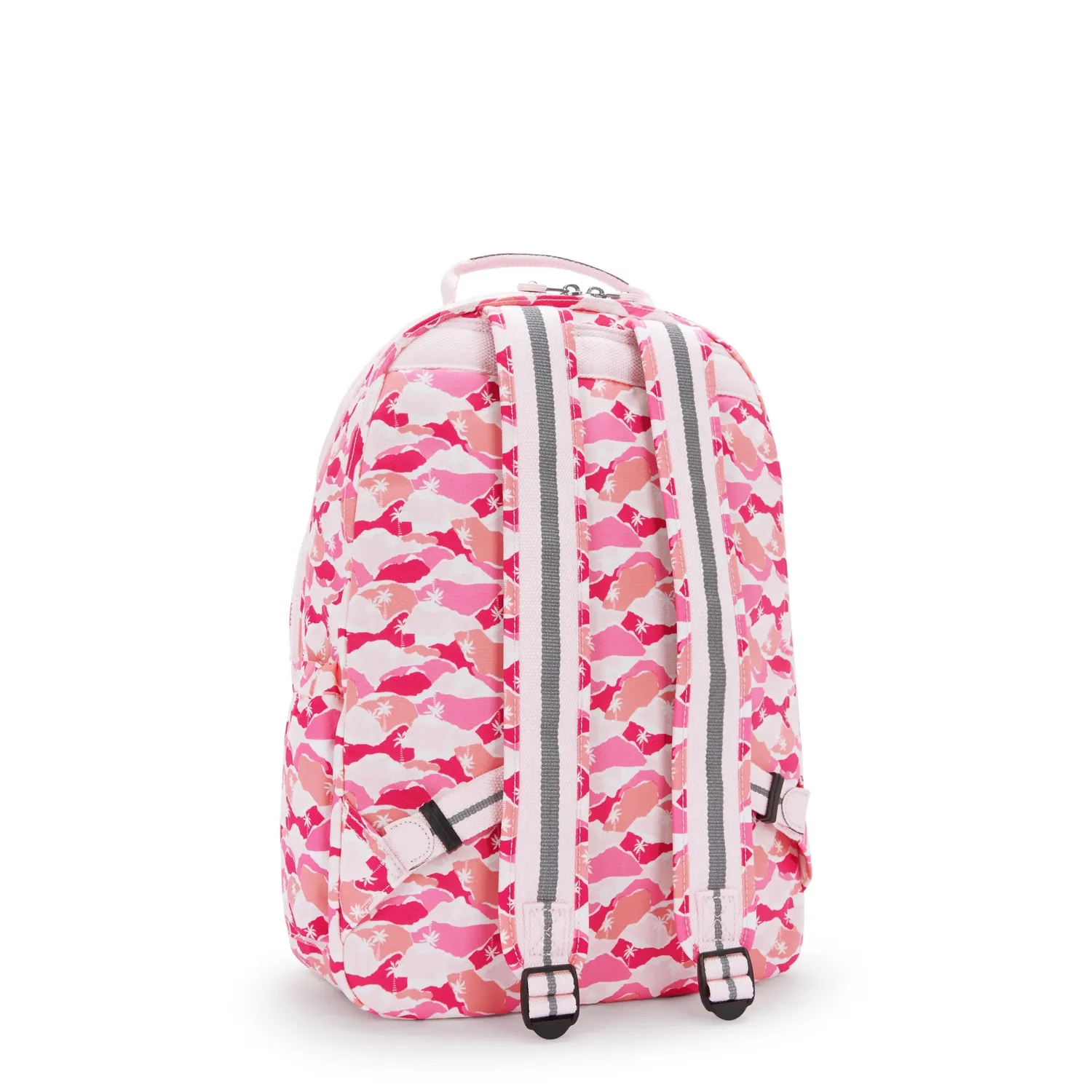 Kipling Seoul Lap rugzak Pink Palm groot 15 inch